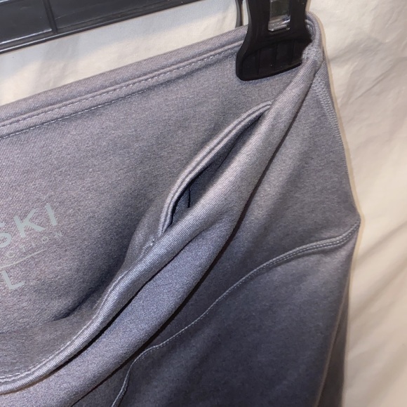 SASKI - grey high rise bike shorts L - Picture 7 of 9